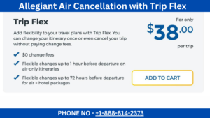 Allegiant Air Cancellation with Trip Flex