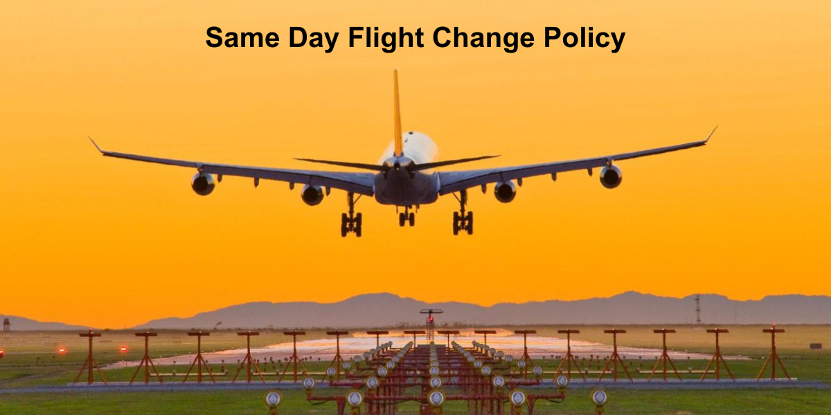 Same Day British Airways Flight Change Policy
