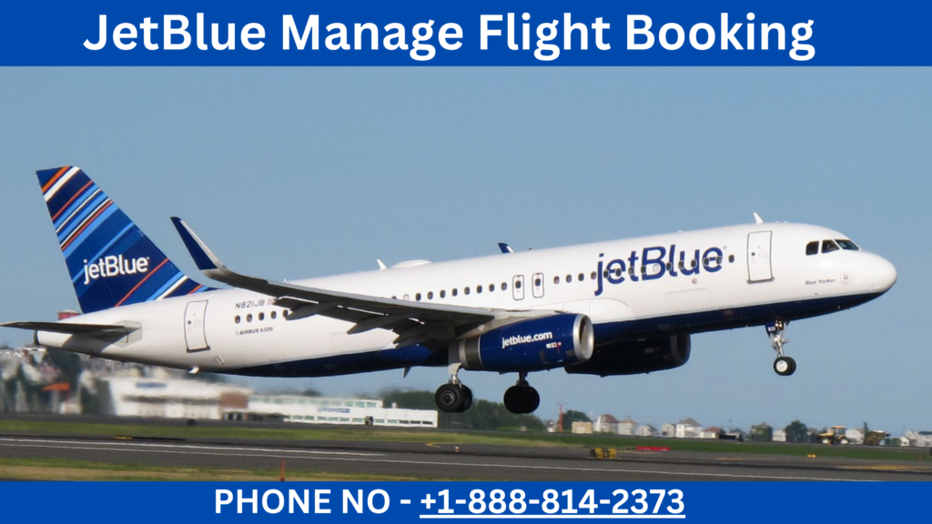JetBlue Manage Flight Booking